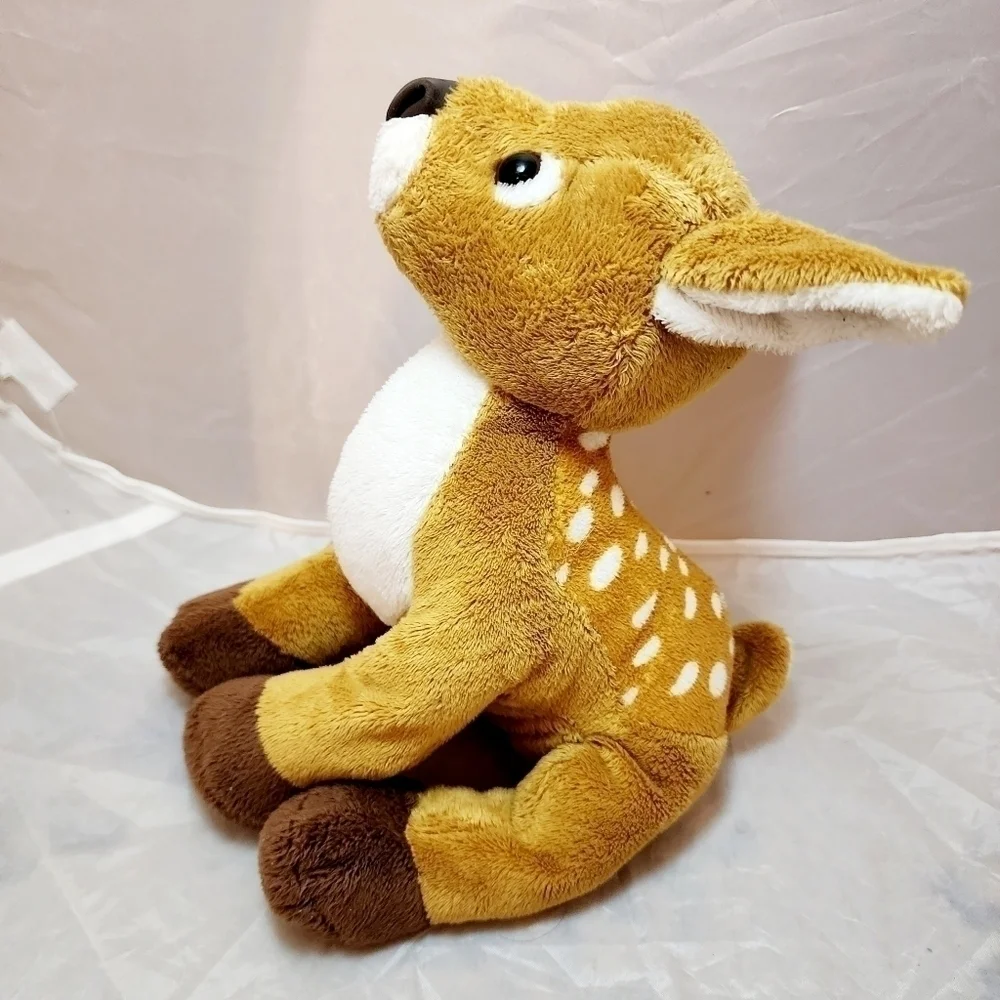 Ganz Webkins Baby Deer Spotted Brown Fawn Plush Stuffed Animal No Code Soft Toy